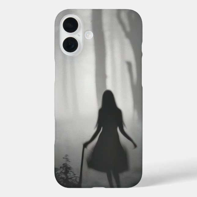 In die tiefen Wälder  iPhone 16 Plus Hülle (Rückseite)