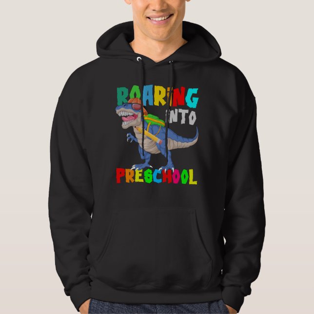 in die Vorschule aufreißen Hoodie (Vorderseite)