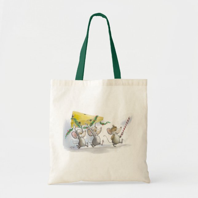 In die Weihnachtskäsetasche bringen Tragetasche (Vorne)