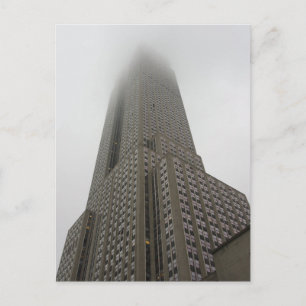 In die Wolken - Empire State Gebäude - New York Postkarte