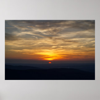 In die Wolken Poster