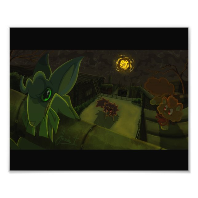 In die Zone gehen Fotodruck (Vorne)