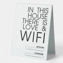 In diesem Haus gibt es Liebe und WiFi