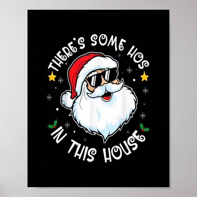 In diesem Haus gibt es Weihnachtsfest San Poster (Vorne)