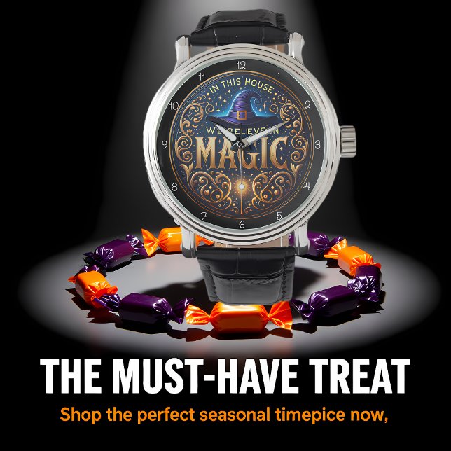 In diesem Haus glauben wir an Magie Armbanduhr (Von Creator hochgeladen)