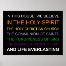 In diesem Haus glauben wir