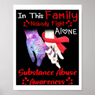 In diesem niemand kämpft allein Autismus-Bewusstse Poster