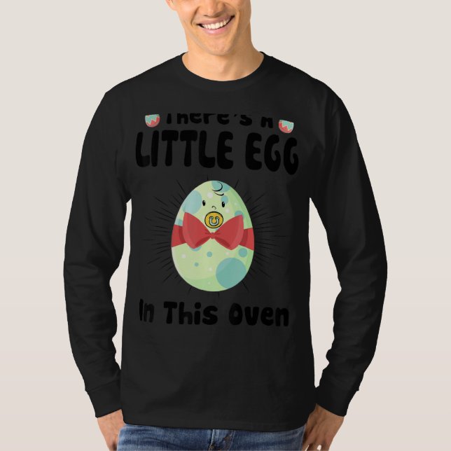 In diesem Osterfest gibt es ein kleines Ei T-Shirt (Vorderseite)