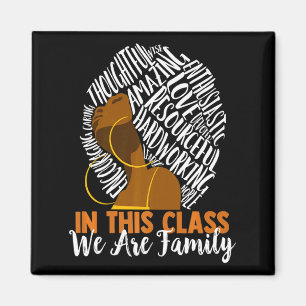 In Dieser Cl Sind Wir Familie Black History Month Magnet