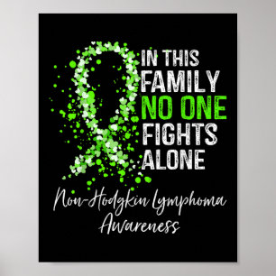 In dieser Familie kämpft allein das Non-Hodgkin-Ly Poster