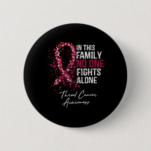 In dieser Familie kämpft allein Shirt-Krebs Button