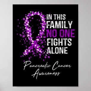 In dieser Familie kämpft allein Shirt Pankreas Can Poster