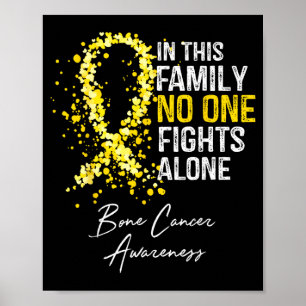 In dieser Familie kämpft man alleine gegen Knochen Poster