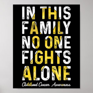 In dieser Familie kämpft niemand allein gegen Kreb Poster