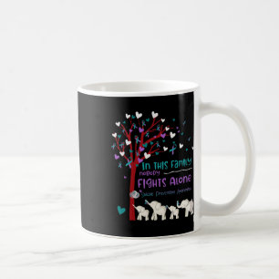 In dieser Familie kämpft niemand allein gegen Suiz Kaffeetasse