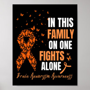 In dieser Familie kämpft niemand allein Hirnaneury Poster