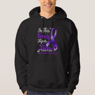 In dieser Familie kämpft niemand allein Kopfschmer Hoodie