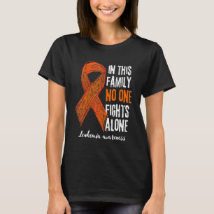 In dieser Familie niemand kämpft Leukämie allein A T-Shirt