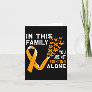 In dieser Familie wird die orangefarbene Ribbon-Le Karte