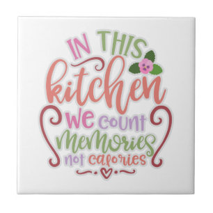 In dieser Küche zählen wir Erinnerungen ohne Kal Fliese