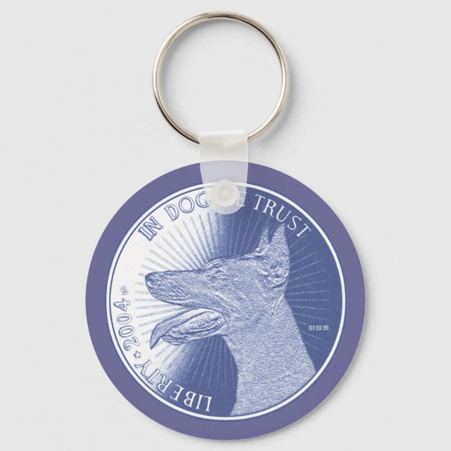 In Dog Schlüsselanhänger (Vorderseite)