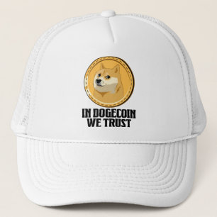 In Dogecoin vertrauen wir auf die sonnige Kryptow Truckerkappe