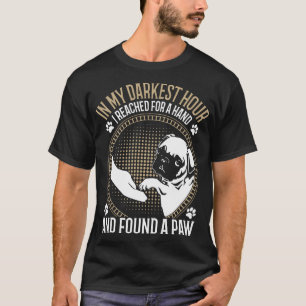 in dunkelster Stunde m erreichte ich für eine Hand T-Shirt
