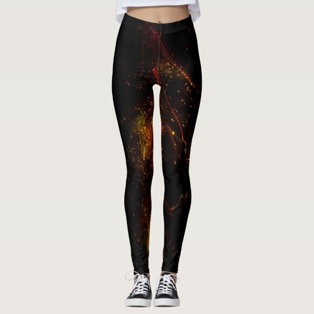 In dunklen Leggings (Vorderseite)