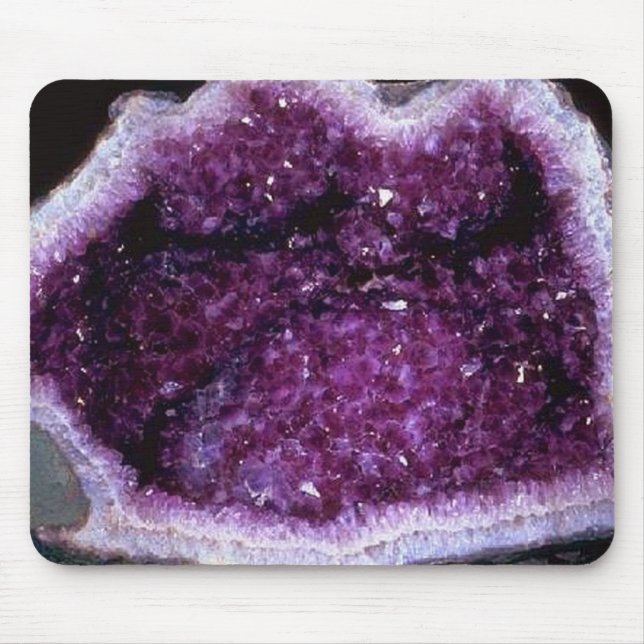 In einem Amethyst-Geode-Mousepad Mousepad (Vorne)