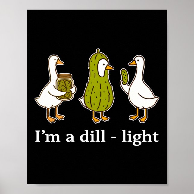 In einem Dill-Licht Poster (Vorne)