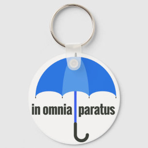 in einem omnia paratus-Schlüsselanhänger Schlüsselanhänger