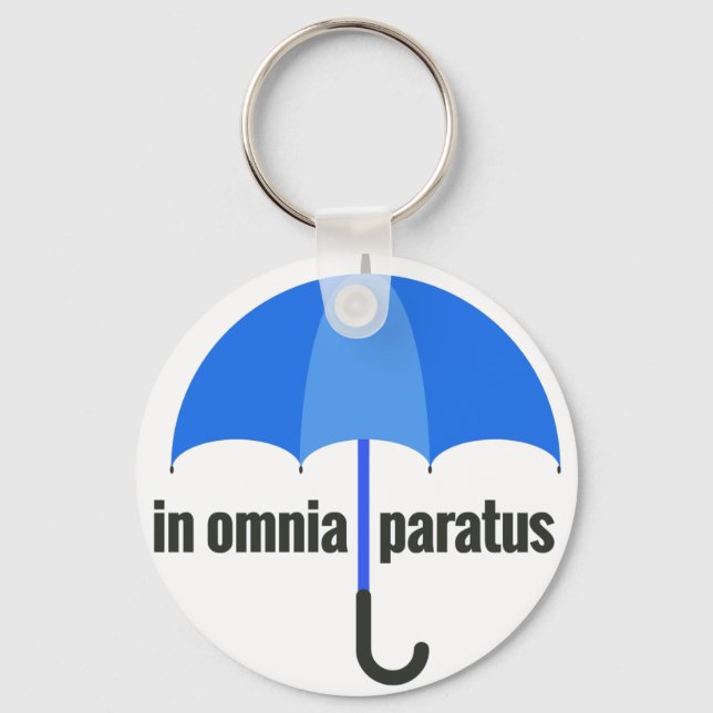 in einem omnia paratus-Schlüsselanhänger Schlüsselanhänger (Vorderseite)