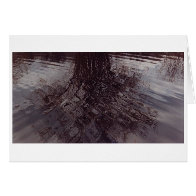 In einem Teich überschneiden sich Rippel (Vorderseite (Horizontal))