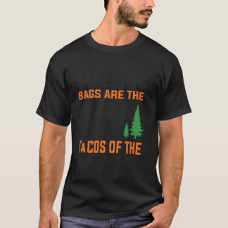 in einem Waldwanderweg Langschläfer T-Shirt