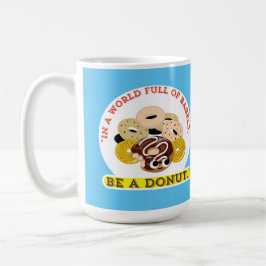 IN EINEM WORT VON BAGELS, SEIN EIN SPENDE KAFFEETASSE