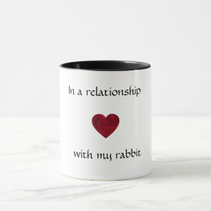 In einer Beziehung Kaninchen Tasse
