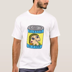 In einer Dosen-Reihe T-Shirt