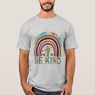 In einer Welt, in der es irgendwie netten Regen ge T-Shirt