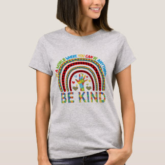 In einer Welt, in der es irgendwie netten Regen ge T-Shirt