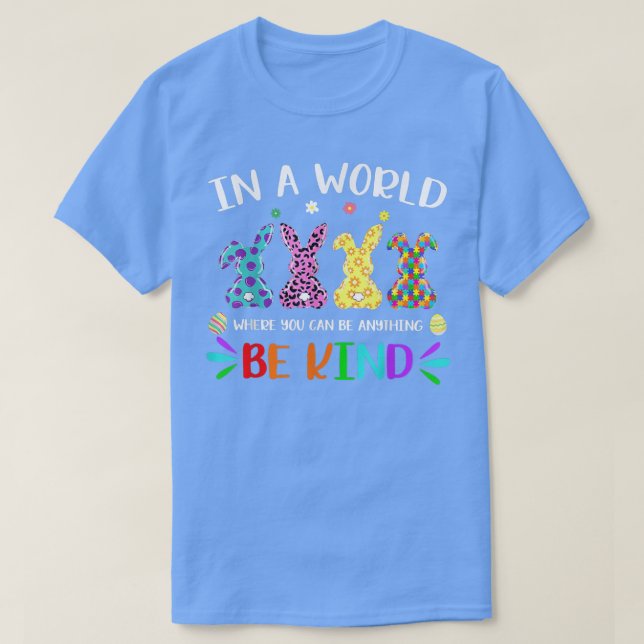 In einer Welt, in der man alles ganz einfach sein  T-Shirt (Design vorne)