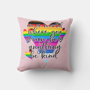 In einer Welt, in der man alles gut sein kann Kissen