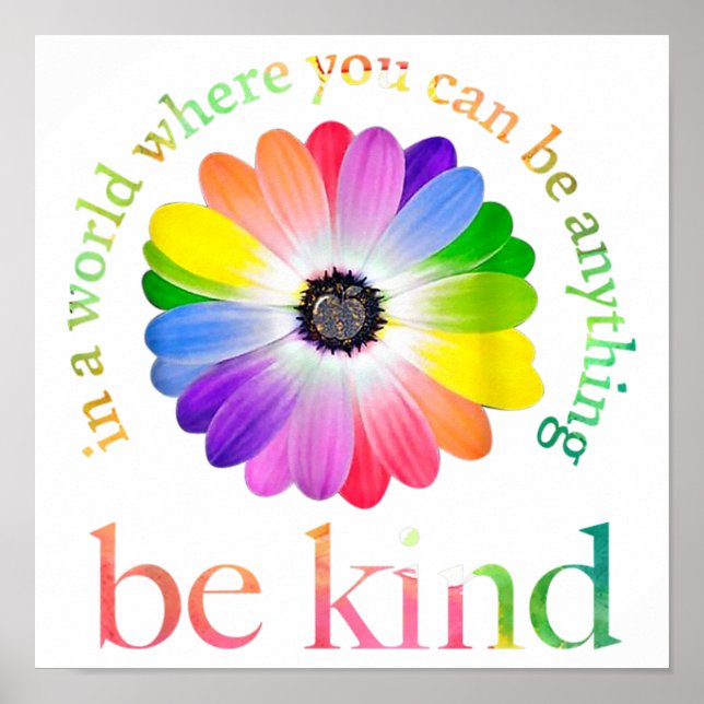 In einer Welt, in der man alles gut sein kann Poster (Vorne)