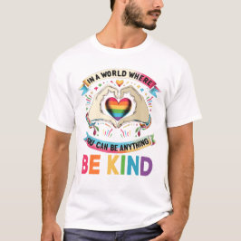 In einer Welt, in der man alles sein kann T-Shirt