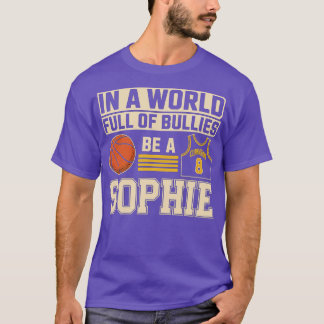 In einer Welt voller Bullen ist ein Sophie (2)-Fot T-Shirt