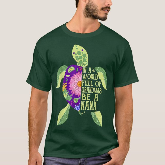 In einer Welt voller Grandmas sei eine Nanenkröte T-Shirt (Vorderseite)