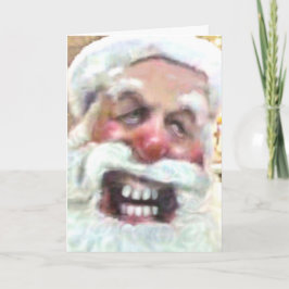In einer Welt voller Krokodile...Weihnachten Karte