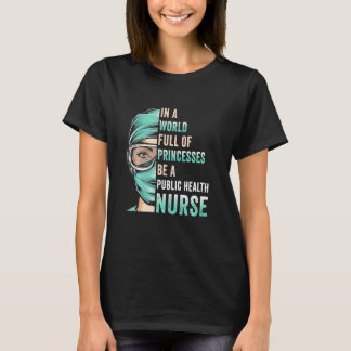 In einer Welt voller Prinzessinnen ist er ein Kran T-Shirt