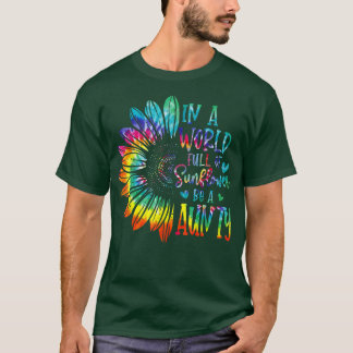 In einer Welt voller Sonnenblumen werden ein unzig T-Shirt