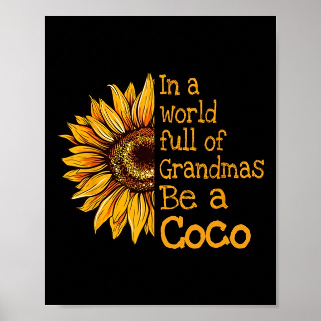 In einer Welt von Grandmas wird ein Coco-Special O Poster (Vorne)