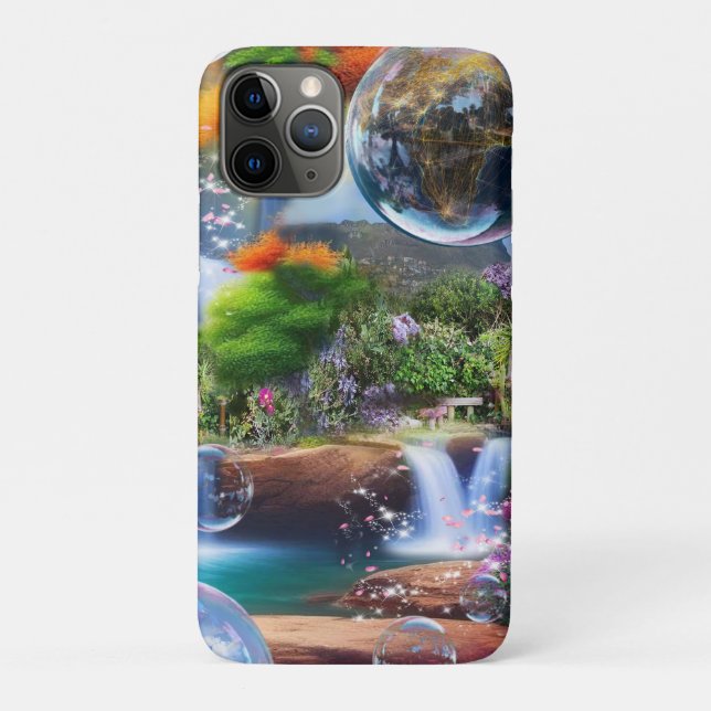 In einer wunderbaren Welt lebe ich Case-Mate iPhone Hülle (Rückseite)